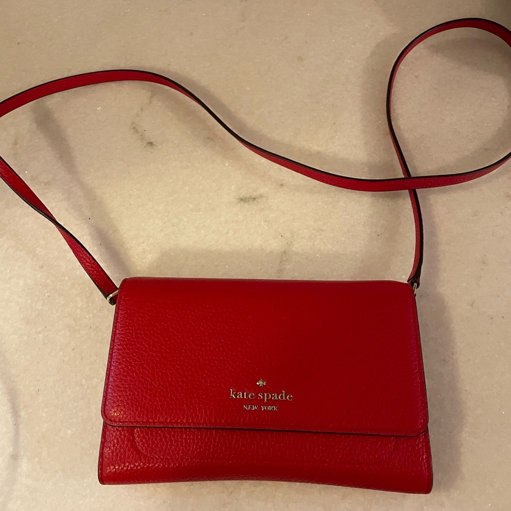 Red Kate Spade Crossbody